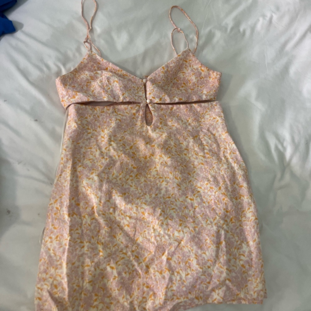 Floral Pink Sleepwear Dress